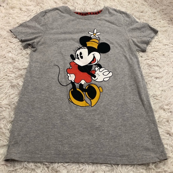 Disney Minnie Mouse Felt T-Shirt size M - Picture 2 of 6